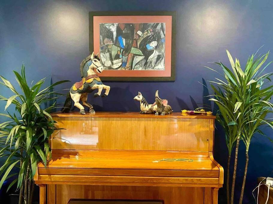 Luxurious Mid Century Modern Folk Art Home Mexico City Luaran gambar