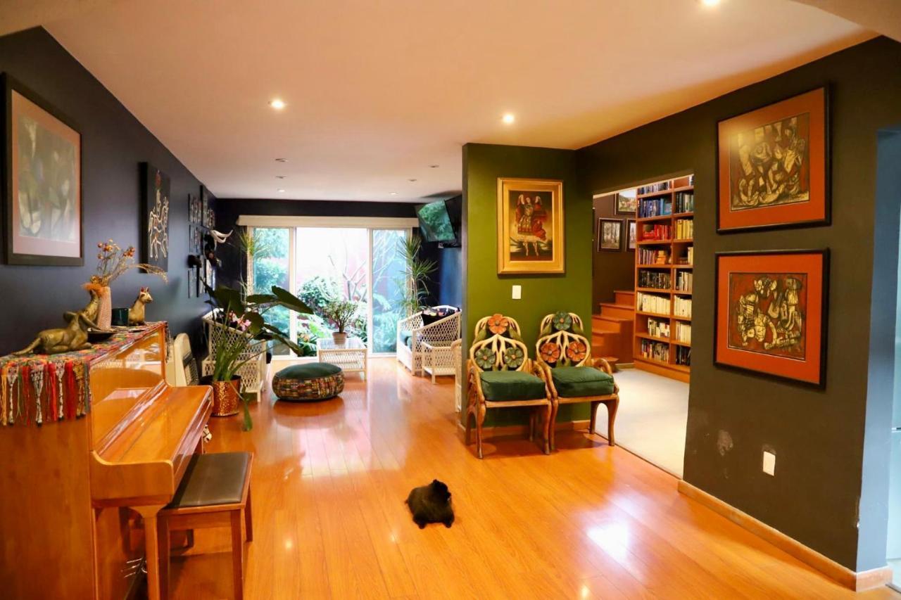 Luxurious Mid Century Modern Folk Art Home Mexico City Luaran gambar