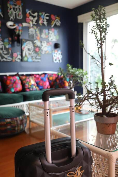 Luxurious Mid Century Modern Folk Art Home Mexico City Luaran gambar