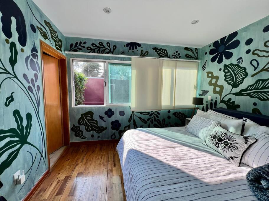 Luxurious Mid Century Modern Folk Art Home Mexico City Luaran gambar