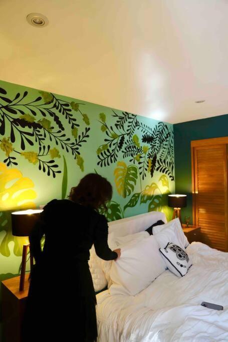 Luxurious Mid Century Modern Folk Art Home Mexico City Luaran gambar