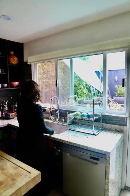 Luxurious Mid Century Modern Folk Art Home Mexico City Luaran gambar