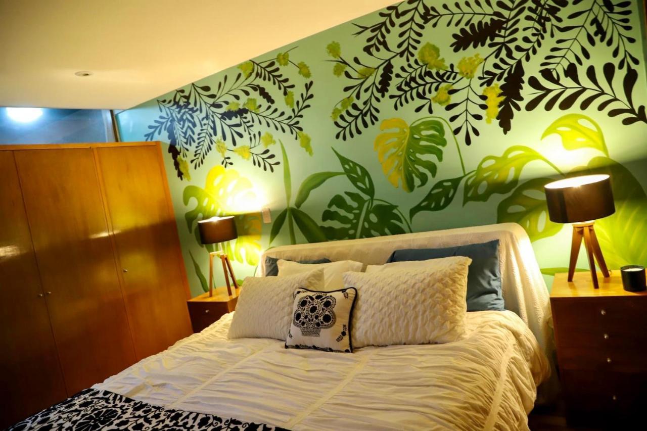 Luxurious Mid Century Modern Folk Art Home Mexico City Luaran gambar